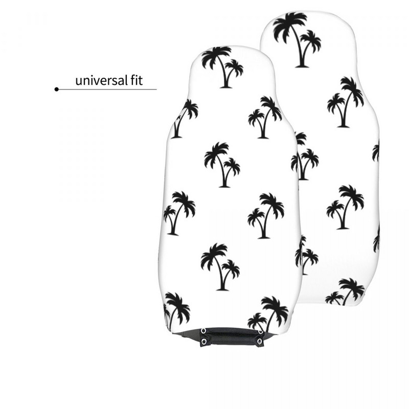 Tropical Palm Trees Universaalne autoistme kate enamikule autodele Naiste autoistmekatted Polüesterist autotarvikud