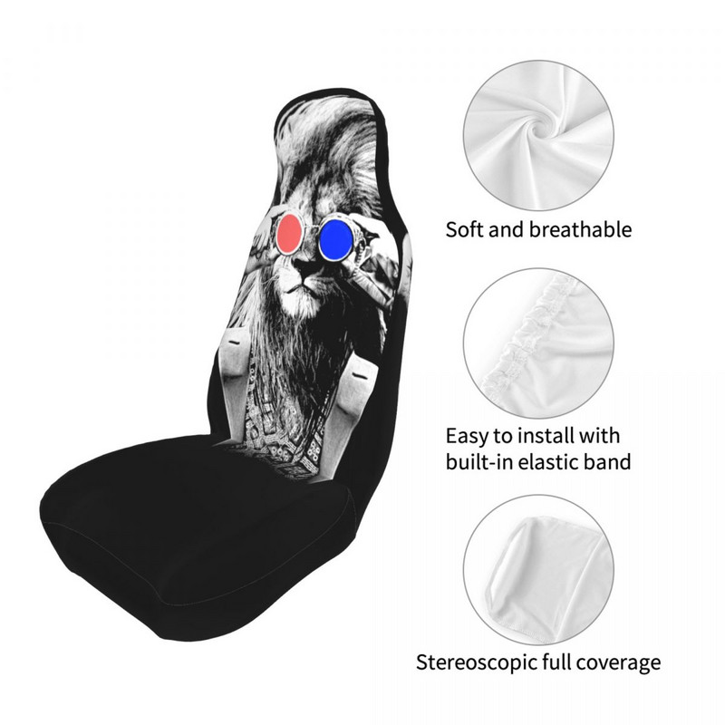 Steampunk Lion universaalne autoistme kate Four Seasons sobib igat tüüpi mudelitele Autoistme katted polüester Hunting