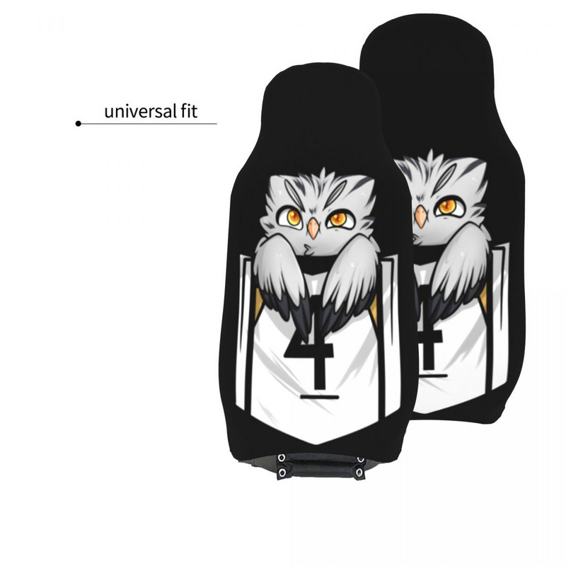 Pocket Owl univerzális autósüléshuzat vízálló AUTOYOUTH Haikyuu röplabda autóülés védő poliészter autóstílus