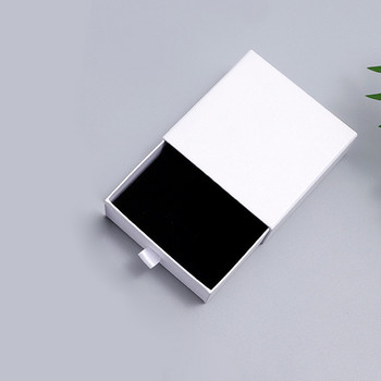 Опаковъчна кутия за бижута за многократна употреба за колие, гривна и пръстен в розово/бяло/черно