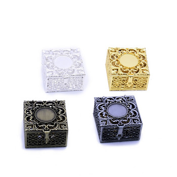 Кутии за религиозни бижута QIGO, метални кутии за огърлици с броеница, подарък