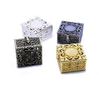 Кутии за религиозни бижута QIGO, метални кутии за огърлици с броеница, подарък
