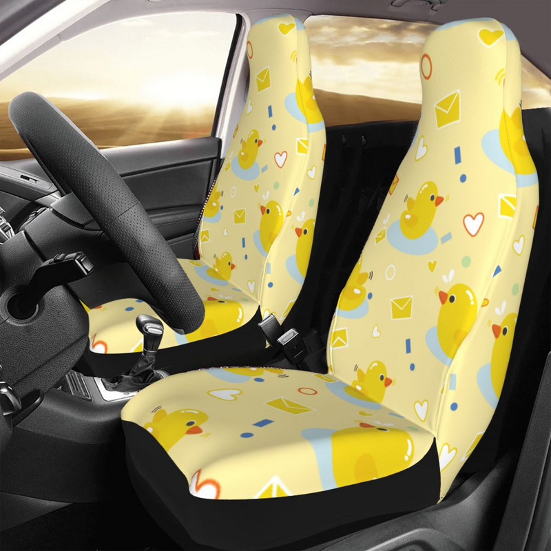 Little Cute Duck Pattern Animacinis filmas Universalus automobilio sėdynės užvalkalas Four Seasons AUTOYOUTH automobilio sėdynės pagalvėlė poliesterio automobilio stilius