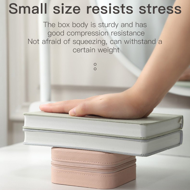 Teach Love Inspire Rainbow Teacher Naiste ehted Pakendikarp Kaelakee Korraldaja Kõrvarõngad Näidik Reisi kaasaskantavad karbid Kingitus