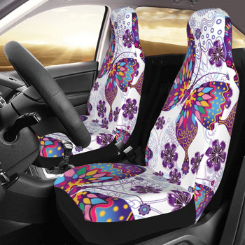 Προστατευτικό κάλυμμα καθίσματος αυτοκινήτου γενικής χρήσης με σχέδιο πεταλούδα Αξεσουάρ εσωτερικού χώρου Πολύχρωμες πεταλούδες προστατευτικό καθίσματος αυτοκινήτου πολυεστέρας