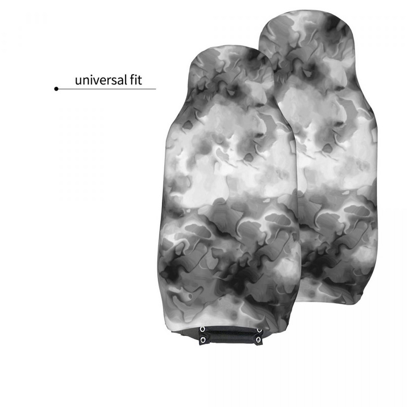 Marmuriniai kaklaraištis dažai Spalvingas universalus automobilio sėdynės užvalkalas keturiems sezonams visų tipų modeliams Geometriniai automobilių sėdynių užvalkalai Fiber Hunting