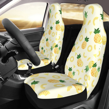 Κάλυμμα καθίσματος αυτοκινήτου Universal Pineapple Summer Fruits Αδιάβροχο AUTOYOUTH Προστατευτικό καθίσματος αυτοκινήτου Πολυεστερικό στυλ αυτοκινήτου