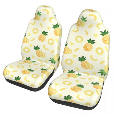 Ananas Summer Fruits Husă universală pentru scaun auto impermeabilă AUTOYOUTH Protector pentru scaune auto din poliester stil auto
