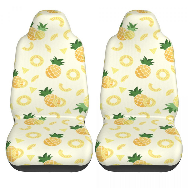Ananas Summer Fruits Husă universală pentru scaun auto impermeabilă AUTOYOUTH Protector pentru scaune auto din poliester stil auto