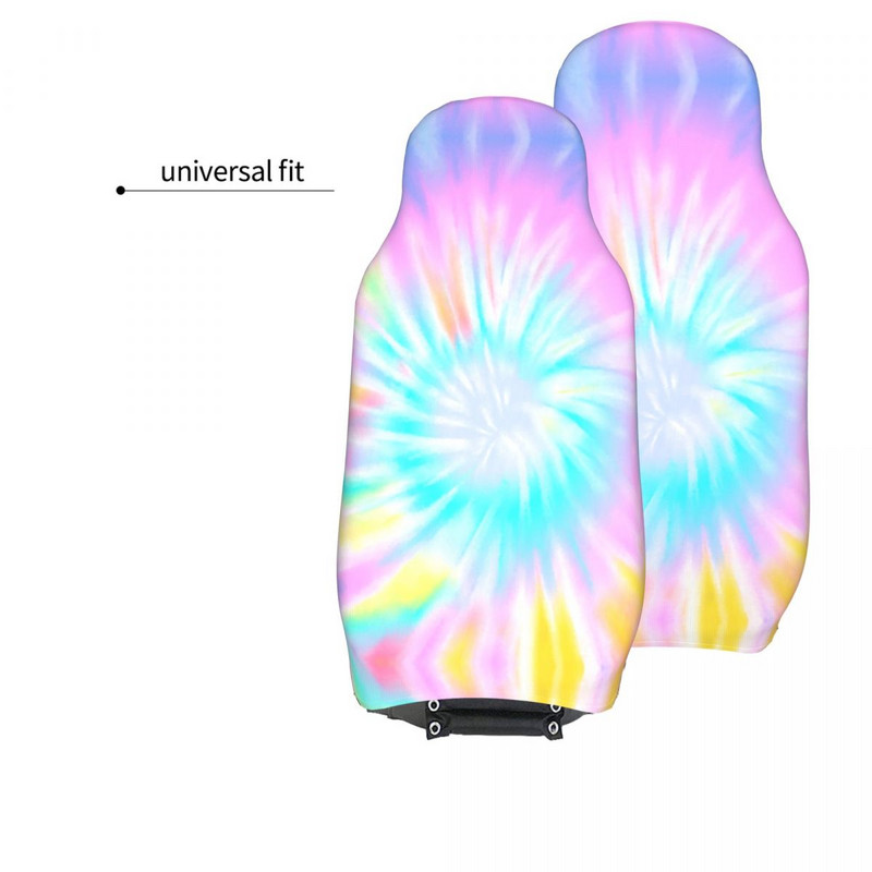 Pastel Swirl Tie Dye Protector universal pentru huse pentru scaune auto Accesorii interioare pentru huse pentru scaune Protector pentru scaune din fibra