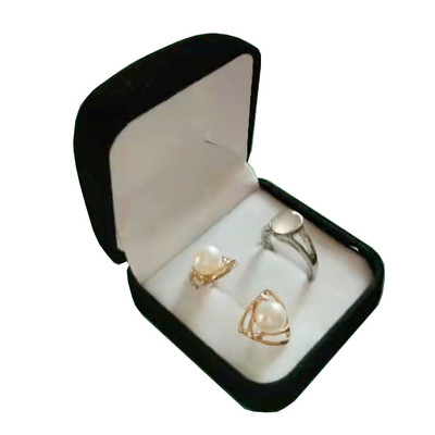 Müük sametsõrmuste hoiukarp Pulmaehted Sõrmused Kõrvarõngad Näidikuhoidja Kihlasõrmuse ümbris Nõeltega korraldaja pakend kinkekarp