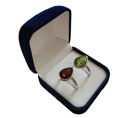 Müük sametsõrmuste hoiukarp Pulmaehted Sõrmused Kõrvarõngad Näidikuhoidja Kihlasõrmuse ümbris Nõeltega korraldaja pakend kinkekarp