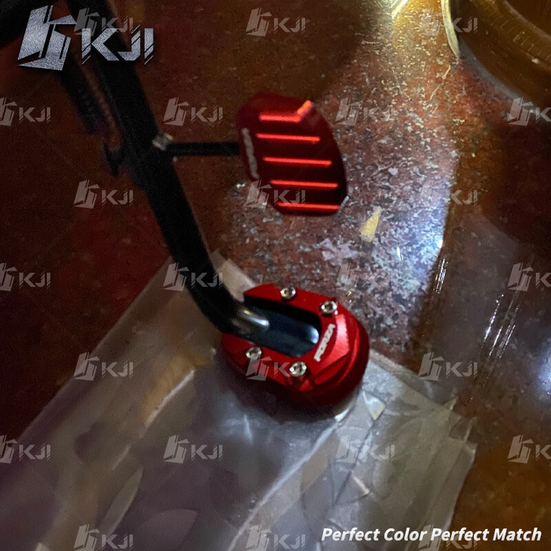 „Honda ADV350 ADV 350 2021“ – dabartinis modifikuotas šoninio stovo atramas, vieno smūgio stovo pėdos ilgintuvo batų padidinimo pagalvėlės priedai