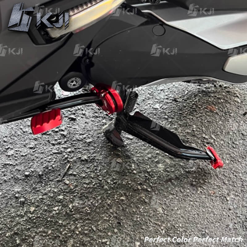 „Honda ADV350 ADV 350 2021“ – dabartinis modifikuotas šoninio stovo atramas, vieno smūgio stovo pėdos ilgintuvo batų padidinimo pagalvėlės priedai