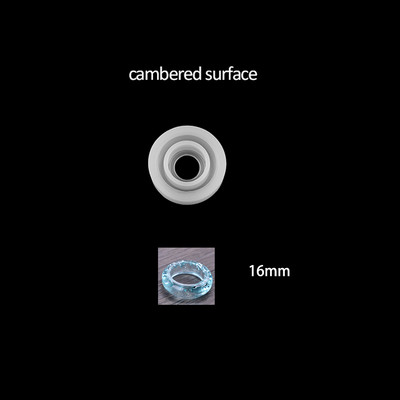 1 τμχ Δαχτυλίδια Ρητίνης Εποξειδικά Καλούπια Κοσμήματα Συλλογή καλουπιών σιλικόνης Χειροποίητα για DIY Αξεσουάρ καλουπιών για κοσμήματα από σιλικόνη από κρύσταλλο