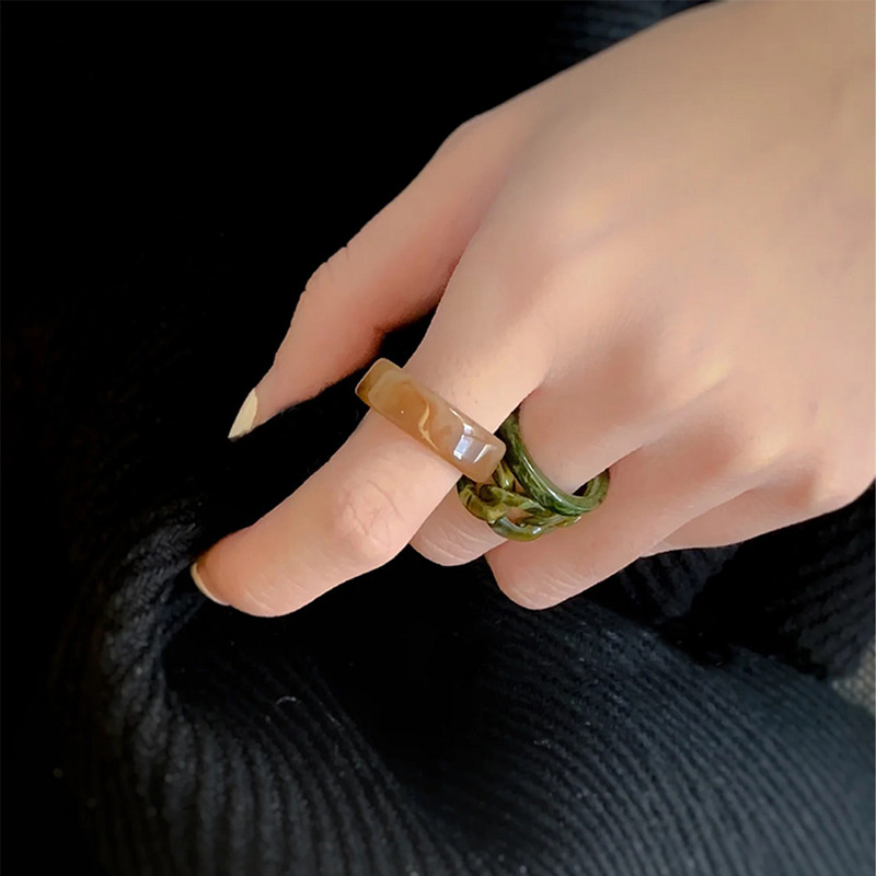 1 τμχ Δαχτυλίδια Ρητίνης Εποξειδικά Καλούπια Κοσμήματα Συλλογή καλουπιών σιλικόνης Χειροποίητα για DIY Αξεσουάρ καλουπιών για κοσμήματα από σιλικόνη από κρύσταλλο