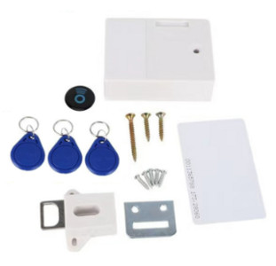 Paslėpta stalčių spintelė elektroninė spyna Išmanusis jutiklis indukcinis užraktas IC kortelė Beraktė būsto apsaugos apsauga