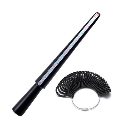 Professionaalne mõõteriistade sõrmusemõõtja, Ühendkuningriigi/USA ametlik Briti/Ameerika meisterdamise moeehte mõõteriistade komplekt