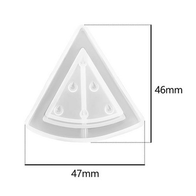 Kawaii Shaker Silikoonvormivaik Heart Star Moon jäätis UV-epoksüvaiguvormid Võtmehoidja ripats Käsitöötööriistad Ehted Tarned
