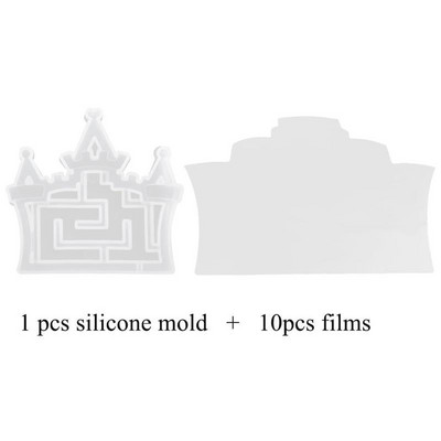 Kawaii Shaker Silikoonvormivaik Heart Star Moon jäätis UV-epoksüvaiguvormid Võtmehoidja ripats Käsitöötööriistad Ehted Tarned