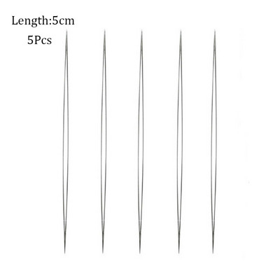 5kom Igle za perle Igle Otvaranje zakrivljene igle za perle Narukvica DIY Alati za izradu nakita Igle za uvlačenje perli Kompleti za ručni rad