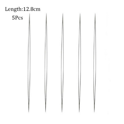 5kom Igle za perle Igle Otvaranje zakrivljene igle za perle Narukvica DIY Alati za izradu nakita Igle za uvlačenje perli Kompleti za ručni rad