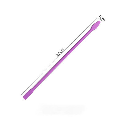 Szilikon keverőkefe kanál Epoxigyanta eszköz Barkács ékszerkészítő eszközök Krémtorta keverőpenge Könnyen tisztítható ragasztó