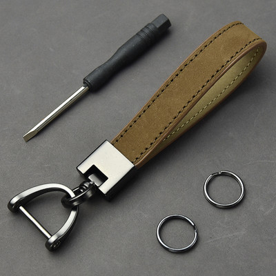 Luksusauto võtmehoidja ehtsast nahast võtmehoidja pandlaga võtmehoidja auto võtmehoidja auto luksustarvikud kingitus mehele