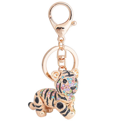 Strasszkristály aranyos kutya tacskó kulcstartó táska medál függő kulcstartó tartó kulcstartó ékszer női lánynak ajándék