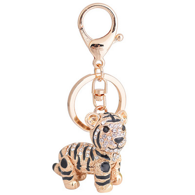Strasszkristály aranyos kutya tacskó kulcstartó táska medál függő kulcstartó tartó kulcstartó ékszer női lánynak ajándék