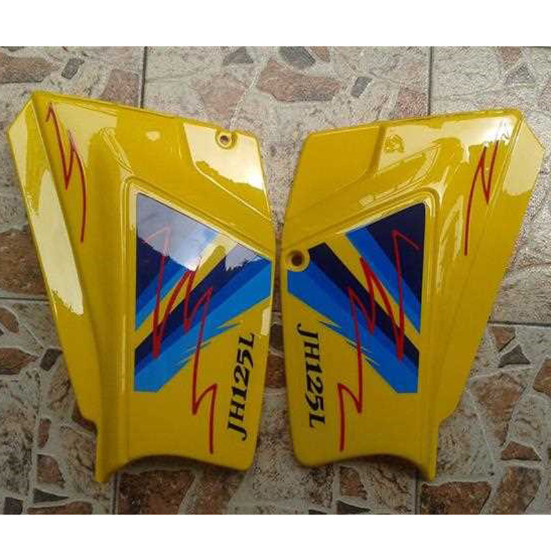 Mootorratta plastosade külgkatte aku tööriistapaneelid Jialing Honda XL125 JH125cc JH125L JH150L parem vasak ABS PP 1paar