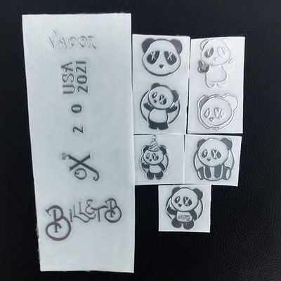 Készenléti készlet Billet Box és wick'D fém matricák mobb last one m2 v2 mini dotmobb for BB Billet box sxk bb 60w 70w KIT FINING