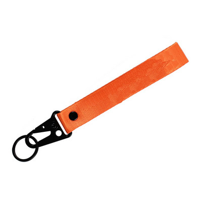 Etichete pentru stilul mașinii Curea chei Emblemă breloc din nailon Breloc cu pandantiv cu clemă cu arc din oțel Accesoriu pentru șnur RS-BAG023-NM