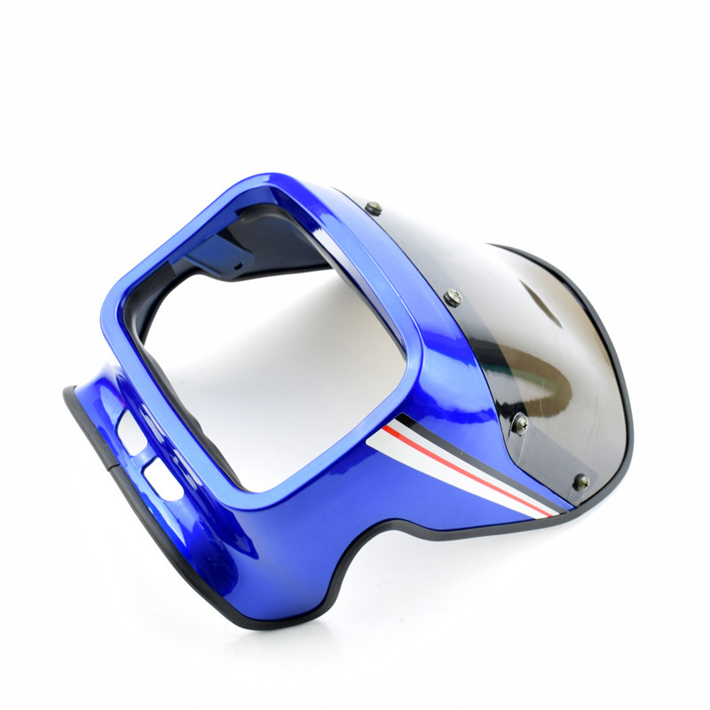 Motorkerékpár GS125 fényszóró fejvédő suzuki első fényszóró sárvédő ház tok