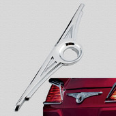 Mootorratta tagumise sabaluku dekoratiivne kate HONDA Goldwing GL1800 2001-2017 ABS plastikust kroom jaoks