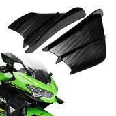 Skirta Kawasaki Ninja 650 400 300 250 H2R ZX-14R ZX-10R ZX-6R Z H2 1000SX gaubto šoninio sparno aerodinaminio sparno deflektoriaus spoileris