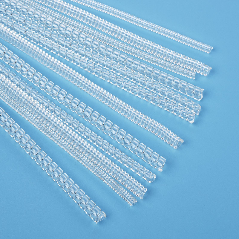 4 vnt / rinkinys papuošalų įrankio žiedo dydžio reguliavimas permatomo spiralinio kabelio įtempimo mažinimo reguliuojamo dydžio didmeninė prekyba