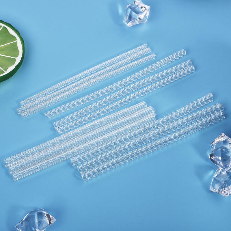 4 vnt / rinkinys papuošalų įrankio žiedo dydžio reguliavimas permatomo spiralinio kabelio įtempimo mažinimo reguliuojamo dydžio didmeninė prekyba