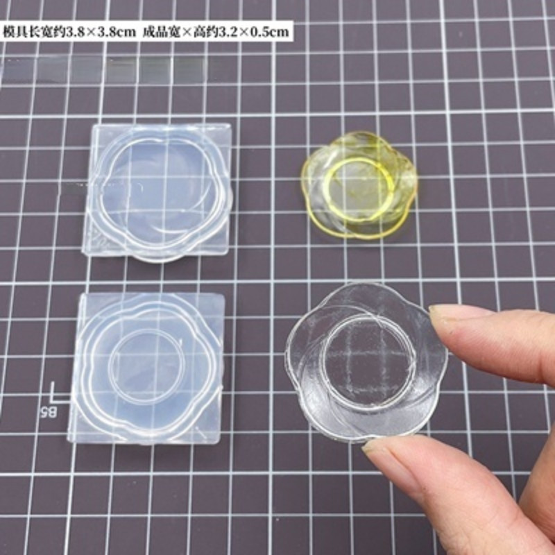 DIY Mini silikonski alat za nakit u obliku ploče Kalup za nakit Pribor za nakit
