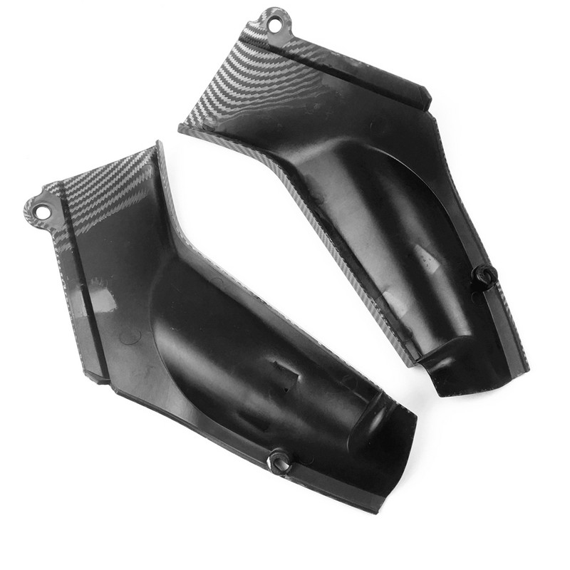 1 paar süsinikkiust imitatsiooniga külgpaneelide katte kate sobib Yamaha YZF R1 1998 1999 2000 2001 jaoks