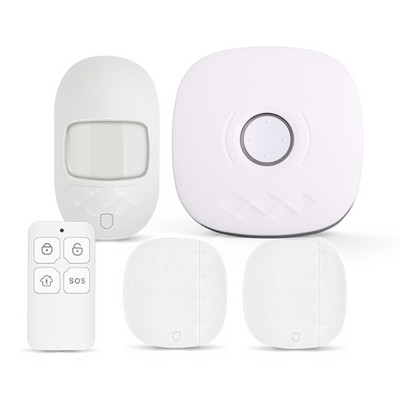 Smartlife Tuya Wifi Домашна алармена система за кражба PIR Система за сигурност на прозорци и врати