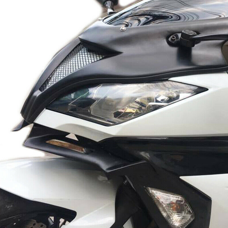 Kawasaki Ninja 300 Ninja 250 NINJA300/250 2013 2014 2015-2017 motorkerékpár-tartozékokhoz Pneumatikus farok légterelő védő első