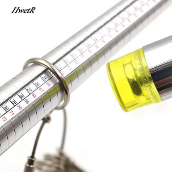 Инструмент за измерване на бижута Инструмент за почистване Пръстен Стикер за размер на дорник Пръстен за измерване на пръсти Пръстен за измерване на гумени чукове Чиста кърпа