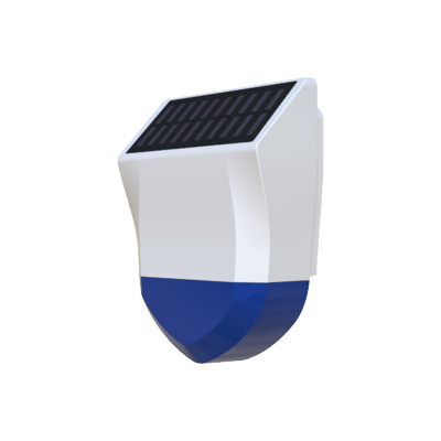 100-240V Intelligent WiFi/Bluetooth Alarma solară în aer liber cu detecție în infraroșu uman Alarmă sonoră și vizuală impermeabilă în aer liber