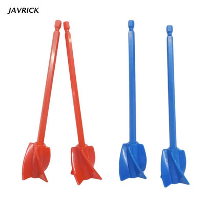 1/4 tk epoksüsegisti kinnitus puuri korduvkasutatava värvi ja vaigu mikseri laba jaoks, et segada epoksüvaikvärvi, vähendada mullide teket