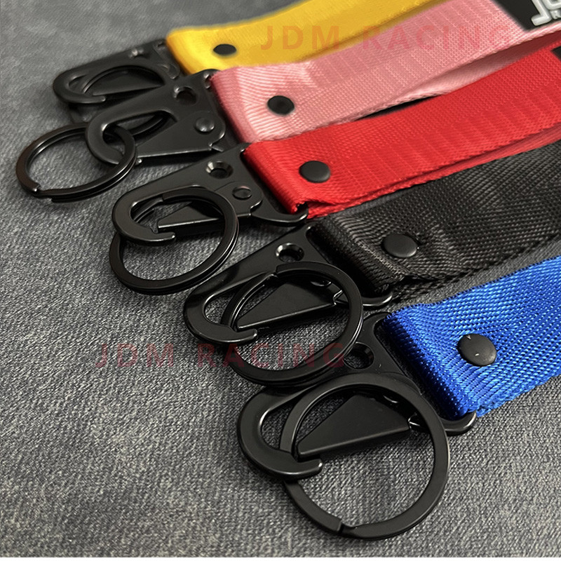 Divat egyszínű szalag kulcstartó zsinór üzleti ajándék kulcstartó férfi női autó kulcsszíj deréktárca kulcstartó kulcstartó