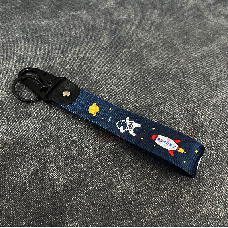 Divat egyszínű szalag kulcstartó zsinór üzleti ajándék kulcstartó férfi női autó kulcsszíj deréktárca kulcstartó kulcstartó