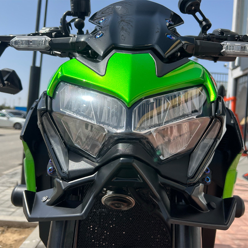 MTKRACING KAWASAKI Z900 Z 900 2020-2022 első burkolat szárnyakhoz, aerodinamikus szárnyhéj burkolat védő védőkészlet