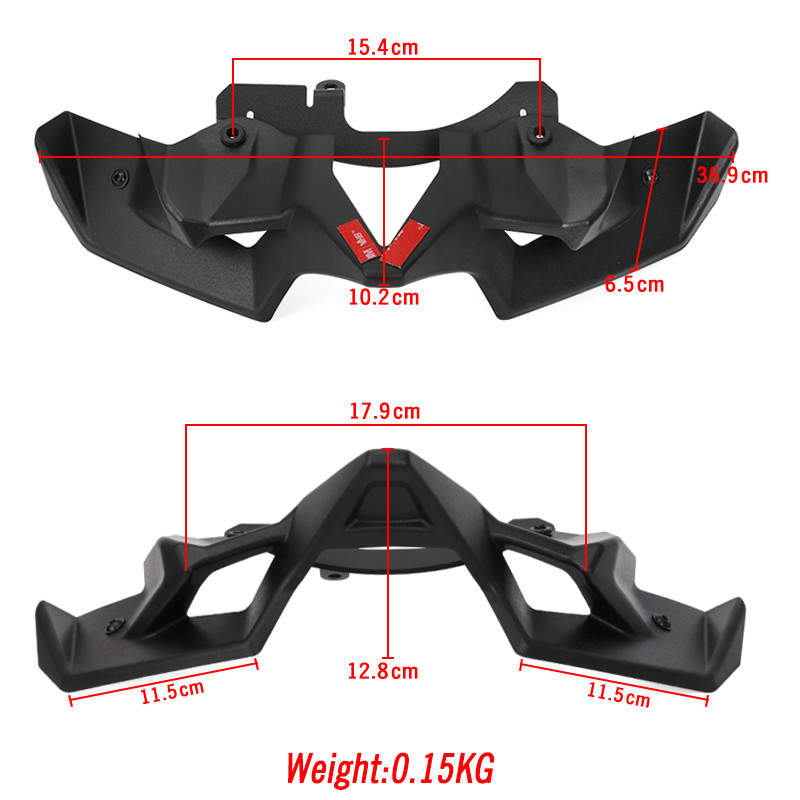 MTKRACING KAWASAKI Z900 Z 900 2020-2022 első burkolat szárnyakhoz, aerodinamikus szárnyhéj burkolat védő védőkészlet
