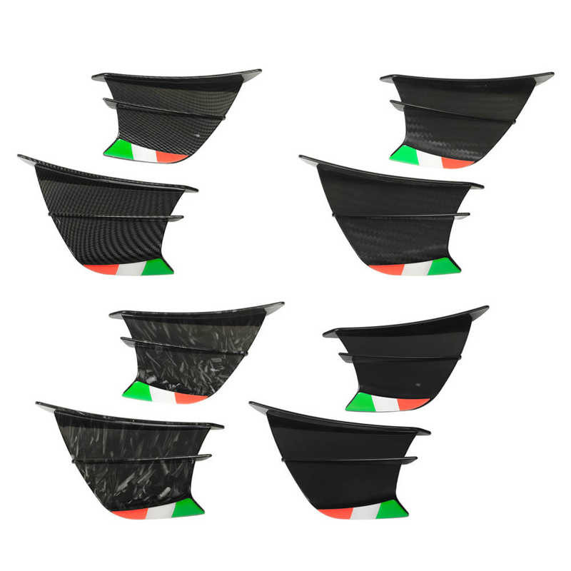 2 tk Mootorratta tiiva külgspoileri kaitsekatted, sobivad Yamaha R1 R3 R25 NINJA 400 250 Z900 Z1000 jaoks